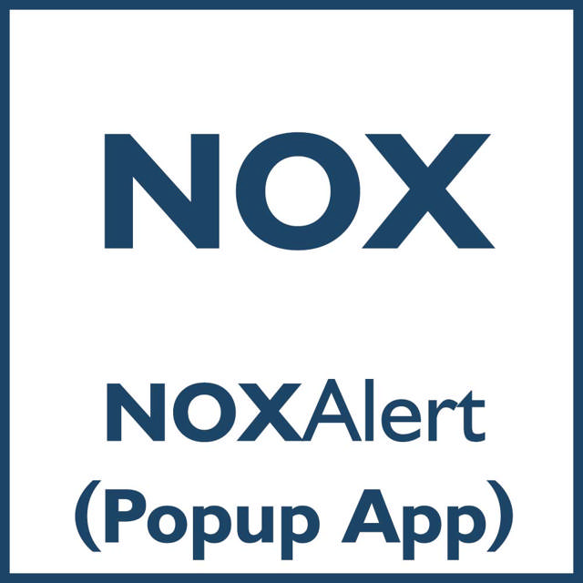 NOX - NOXAlert - Popup applikation