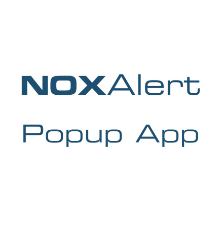 NOXAlert - Popup-applikation
