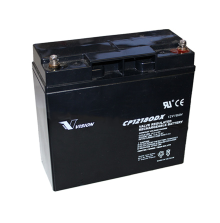 12V, 18Ah - Batteri