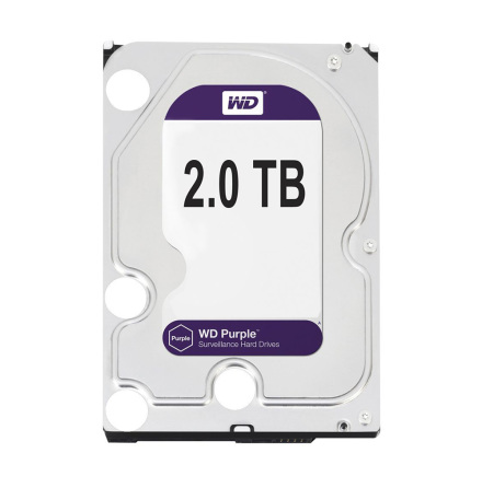 Harddisk - 2TB - WD Purple - Surveillance